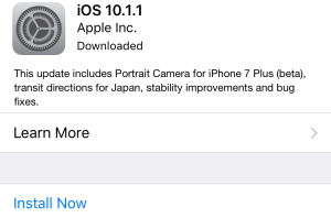 نظام iOS 10.1.1 يستنزف بطاريات هواتف آيفون