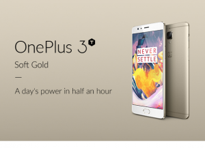 ون بلس تُطلق هاتف OnePlus 3T باللون الذهبي