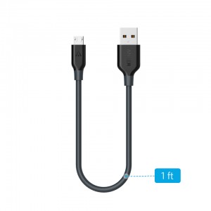 PowerLine Micro USB (1ft  0.3m)