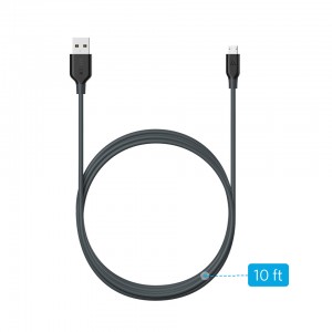 PowerLine Micro USB (10ft  3m)