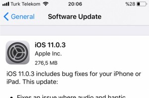 نظام iOS 11.0.3 متوفّر الآن للتحميل لمُستخدمي أجهزة آبل الذكية نظام iOS 11.0.3 متوفّر الآن للتحميل لمُستخدمي أجهزة آبل الذكية