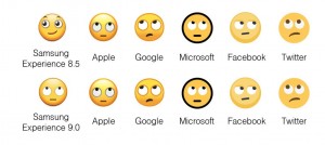سامسونج قامت بإعادة تصميم الوجوه التعبيرية Emoji